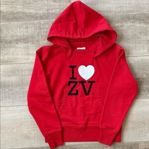 Zadig & Voltaire Red Hoodie Jacket